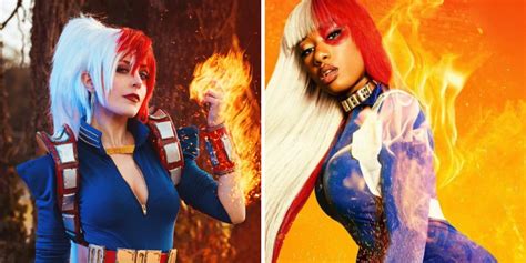 Megan Thee Stallion & 9 Other Amazing Todoroki Cosplay