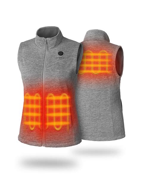 Ororo Women S Warming Heated Fleece Vest With Battery Adult Operated