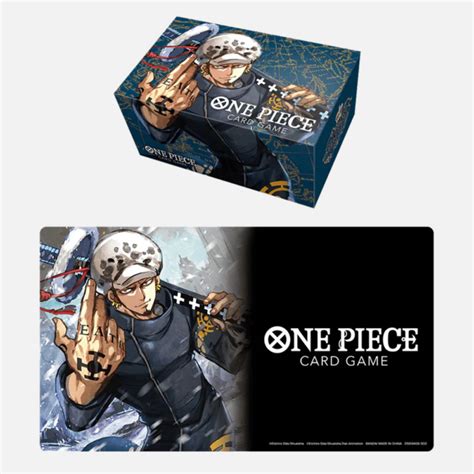 One Piece Card Game Playmat Card Box Set Trafalgar Law