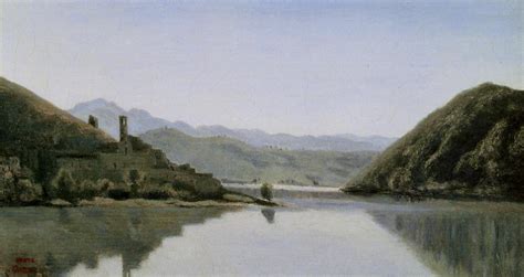 Reproductions De Qualité Musée Lac Piediluco 1826 de Jean Baptiste