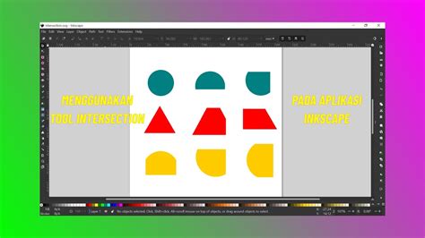 Menggunakan Tool Intersection Pada Inkscape Episode 4 YouTube