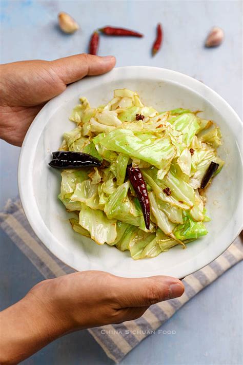 Chinese Cabbage Stir Fry - China Sichuan Food