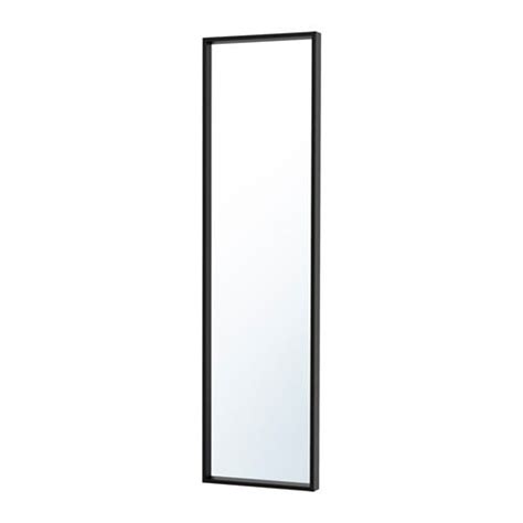 Nissedal Black Frame Full Length Mirror 40x150 Cm Ikea Spiegel