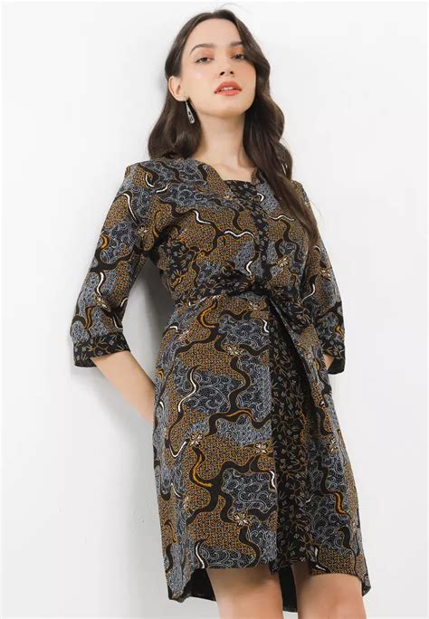 Jual Arjuna Weda Sackdress Batik Sekar Jagad Original Zalora