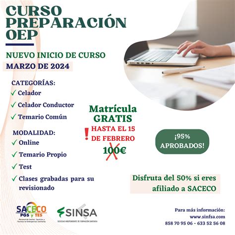 Nuevo Inicio Curso Preparaci N Oep Saceco