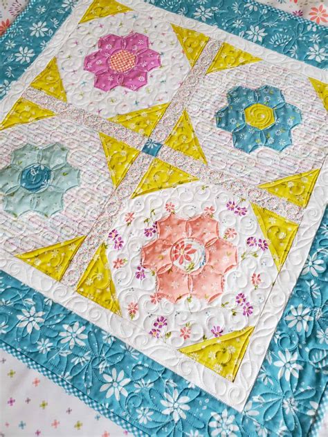 Easy Grandmother S Flower Garden Quilt Pattern Fasci Garden