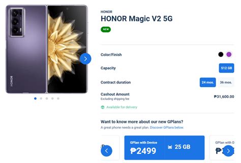 Honor Magic V Is Now On Globe Postpaid Noypigeeks