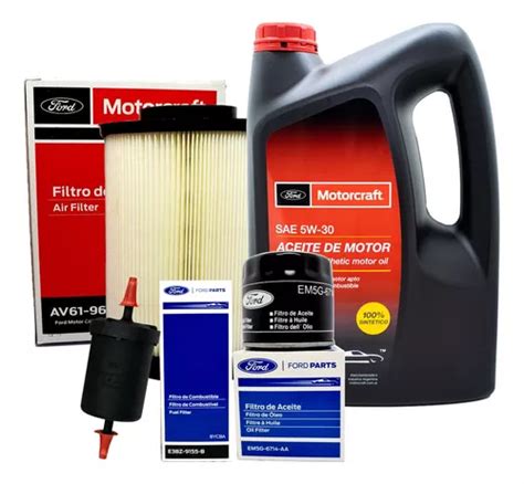 Kit 3 Filtros Ford Focus Aceite Sintético Motorcraft 5w30