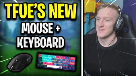 Tfues New Mouse And Keyboard Full Setup Youtube