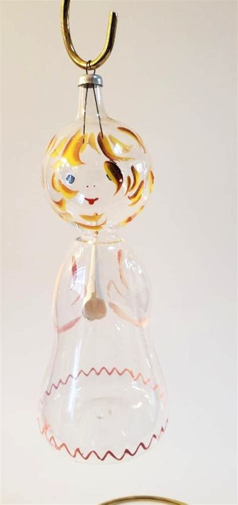 Vintage De Carlini Angel Christmas Ornament 1960s Christmas Etsy