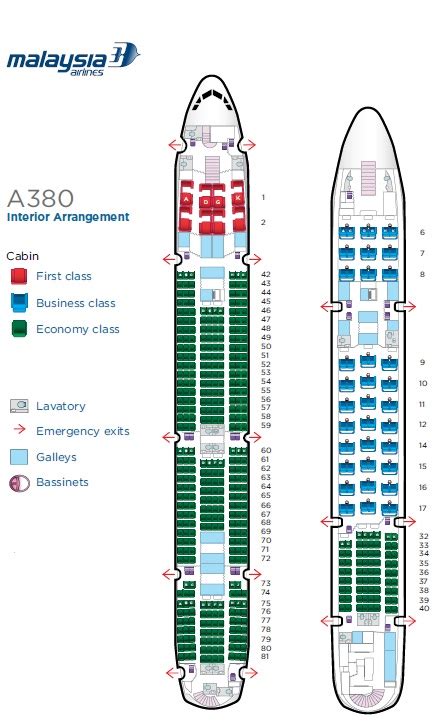 British Airways Airbus A380 Seating Plan Heritage Malta