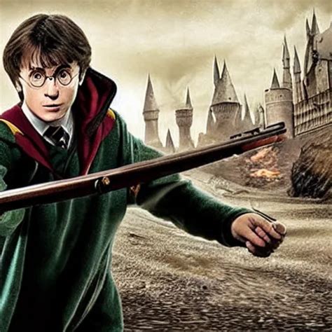 Harry Potter But With Guns Realistic Stable Diffusion Openart