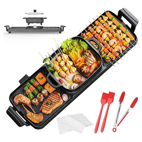 Aifa Electric Barbecue Bbq Grills Hot Pot In Multi Functional