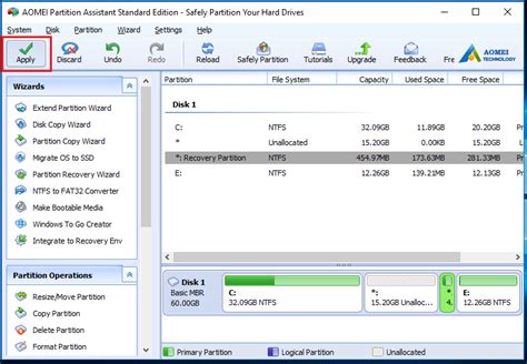 Windows 10 Move Recovery Partition Without Data Loss