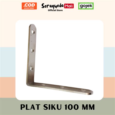 Seraqueda Siku L X Mm Stainless Steel Rak Penyangga Kayu