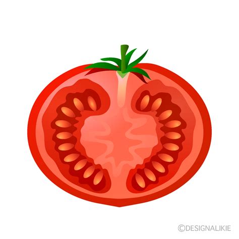 Sliced Tomato Clipart