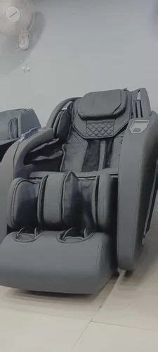 Brown Pu Leather Best Massage Chair In India Manzoku For Personal