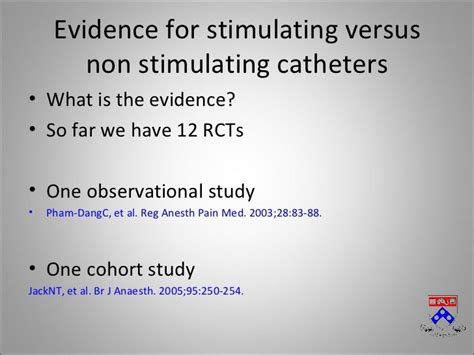 Peripheral Nerve Catheters