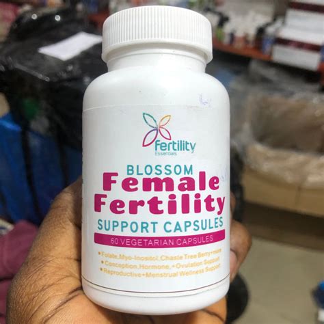 Female Fertility Support Capsules With Folate Zinc And Myo Inositol