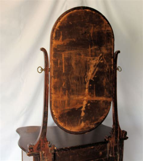 Bargain John S Antiques Antique Quarter Sawn Oak Lingerie Chest With Beveled Mirror Bargain