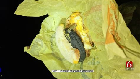 Catoosa Police Uncover Meth In Breakfast Sandwich During Traffic