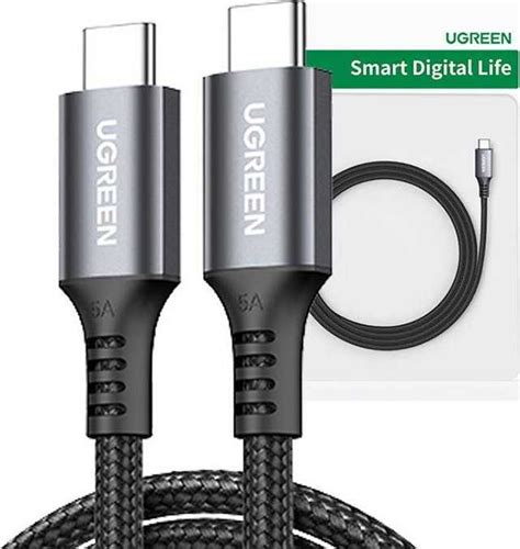 Kabelis Usb Ugreen Usb C Usb C M Juodas Modelis