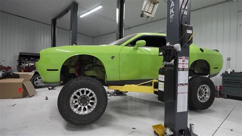 Westen Champlin Hellcat Unleashes An Off Road Dodge Challenger Hellcat