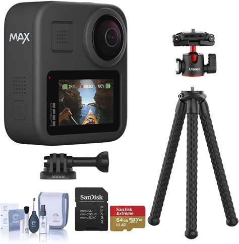 Gopro Max Waterproof 360 Traditional Camera With Touch