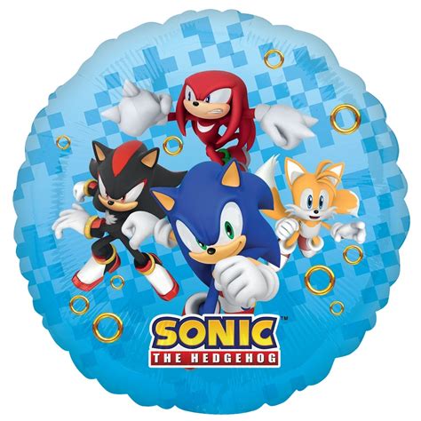 Sonic The Hedgehog Foil Balloon Party Splendour