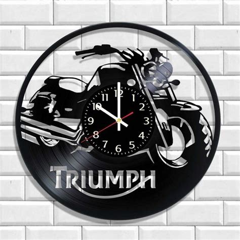 Triumph Wall Clock Triumph Poster On The Wall Diy Clock Wall Wall