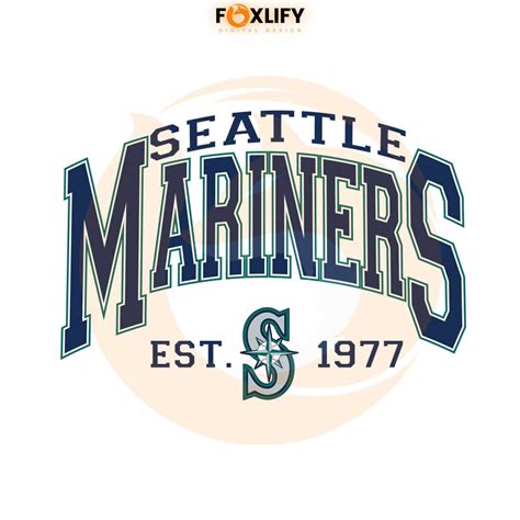 Seattle Mariners Baseball SVG Best Graphic Designs Cutting Files