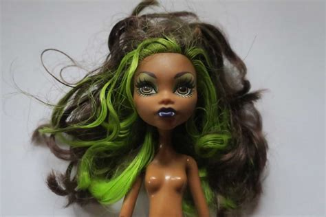 Lalka Clawdeen Wolf Monster High Mattel Zielone Pasemka Milan Wek Olx Pl