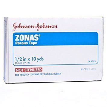 Buy Zonas Porous Athletic Tape Inches X Yards Box Of Rolls