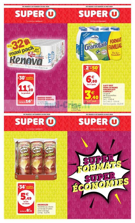 Anti Crise Fr Catalogue Super U Du 05 Au 16 Mai 2020 Super Formats