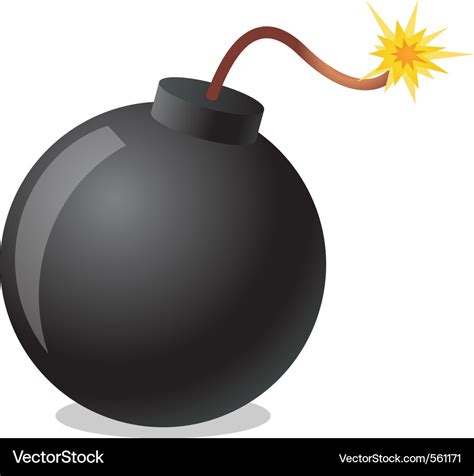 Bomb cartoon Royalty Free Vector Image - VectorStock