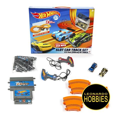 Slot Car Track Set Pista De Autos Hot Wheels 83105 Leonardo Hobbies