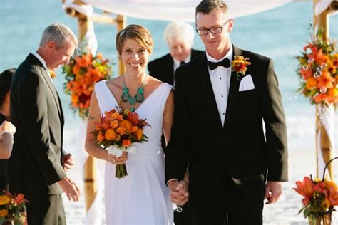 An Intimate Fall Inspired Beach Wedding Every Last Detail Wedding