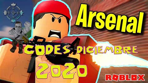 Todos los códigos activos de Arsenal de 2021 2022 PROMOCODES ROBLOX