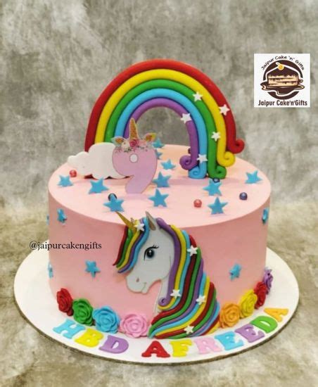 Pastel Rainbow Unicorn Cake Off