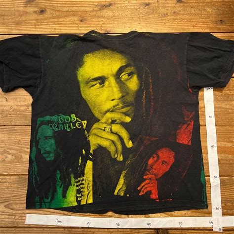 Bob Marley T Shirt 90s Vintage Rasta Rasta Farian Bob Murray No Yo1805