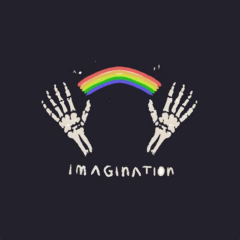 Skeleton hand with rainbow, imagination concept 2774850 Vector Art at ...