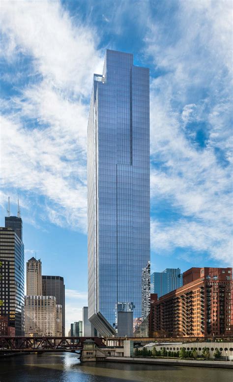 150 North Riverside Chicago Us By Goettsch Partners Rskyscrapers