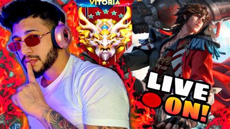 LIVE HONOR OF KINGS SUBINDO DE ELO INSCRITOS QUE DEUS ME AJUDE 5k