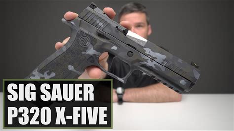 Unboxing The Sig Sauer P320 X Five Urban Camo YouTube