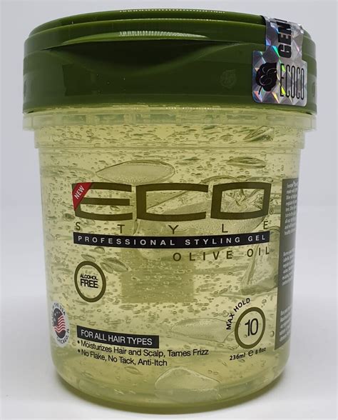 Eco Style Professional Styling Gel Olive Oil 236ml 8oz