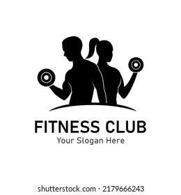 Fitness Club Logo Free Vector Stock Vector (Royalty Free) 2218597367 ...