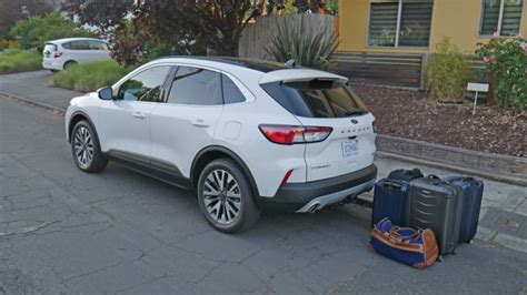 Ford Escape Luggage Test How Much Cargo Space Autoblog