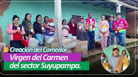 Empieza Funcionamiento Del Comedor Virgen Del Carmen Del Sector De