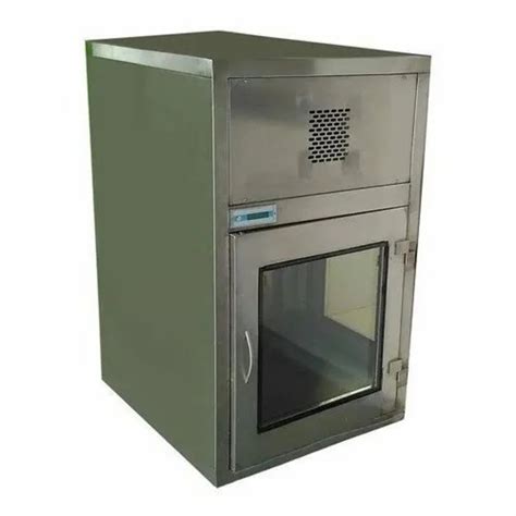 Stainless Steel Rectangular Ss Dynamic Pass Box For Pharmaceutical