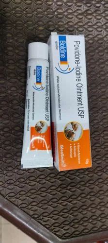 15g Povidone Iodine Ointment USP Cream Box At Rs 22 Box In Bhopal